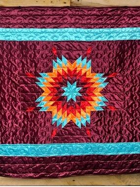 “Kodah” Queen size Star Quilt